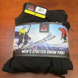 Gerry Ladies' men's  Small Black Snow Pants Fleece Lined